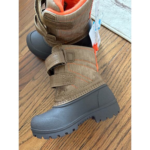 New CARTERS Deltha Snow Boots Size 4 Toddler - Picture 3 of 5